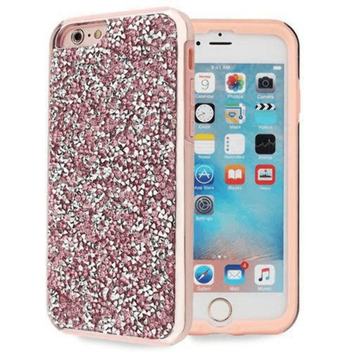 Custodia gomma glitter - gomma,