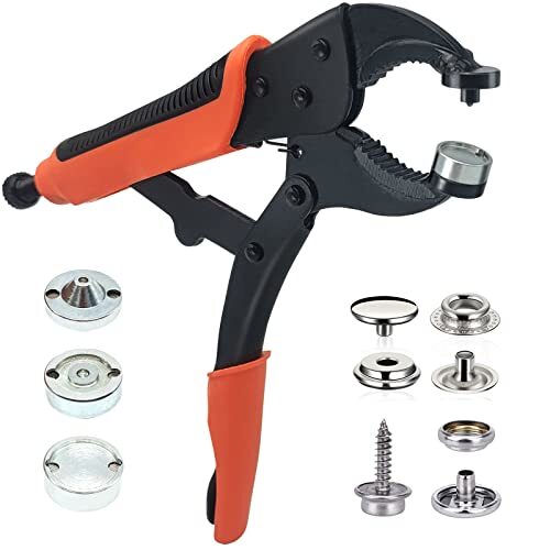 Pinza per bottoni automatici - pinza,