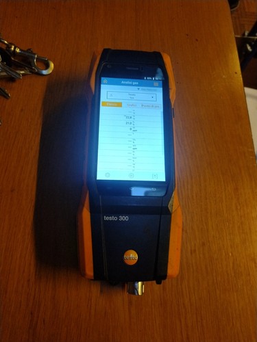 Testo 300 flue gas - flue,
