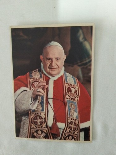 Cartolina papa giovanni xxiii - cartolina,