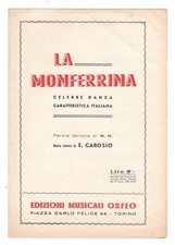 Spartito monferrina - spartito,
