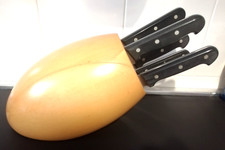 Ceppo coltelli Alexander coco de mer faggio cucina chef gourmet Made in Italy