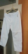 JEANS LEGGERO FIORELLA RUBINO BIANCO MIS.45 CON VITA INTERAMENTE ELASTICATA