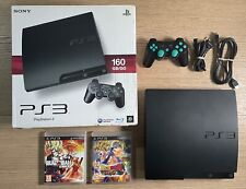 PS3 Slim 160gb + 2 GIOCHI DRAGONBALL + joypad + cavi FUNZIONANTI