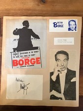 Victor Borge Autografo