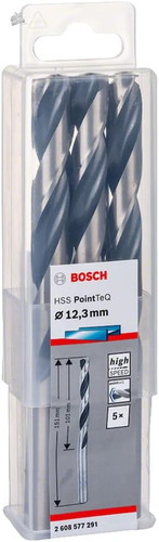 Set punte metallo - hss, bosch
