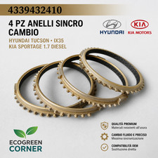 4 Pz Anelli Sincro Cambio Kia
