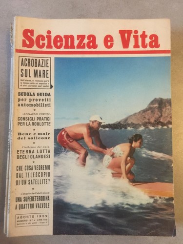 Rivista scienza vita - vita, 1959