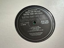 Electric Funky Afro Sound Vol 1  COSMIC BALDELLI LP, Compilation COVER GENERICA