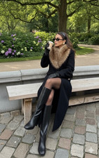 CAPPOTTO ZARA DONNA FW25 NERO