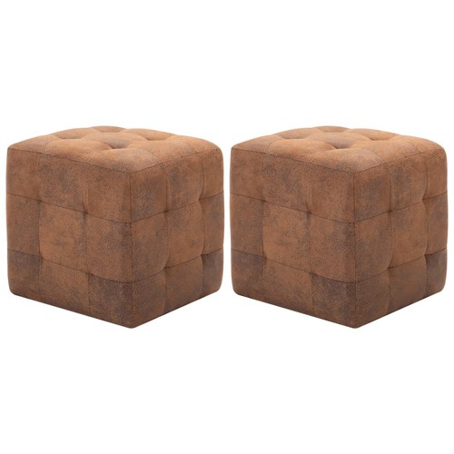 Pouf grigio similpelle - grigio,
