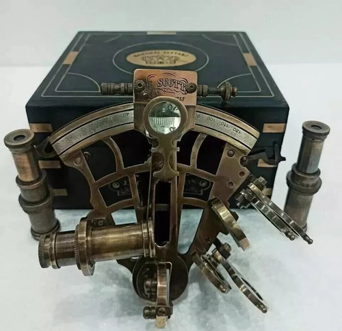 Astrolabio sestante ottone - sestante,