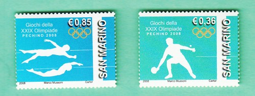 San marino 2008 serie v - san, 2