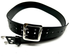 Cinturone Vega cuoio 2 fori 1V56 per guardia giurata