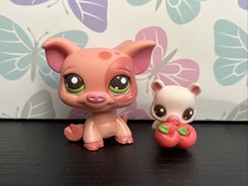 2 Littlest Pet Shop Pig 2672