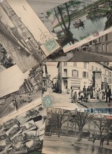 FRANCE - FRANCIA lotto di 30 cartoline formato piccolo spedite dal primo 900 OL3