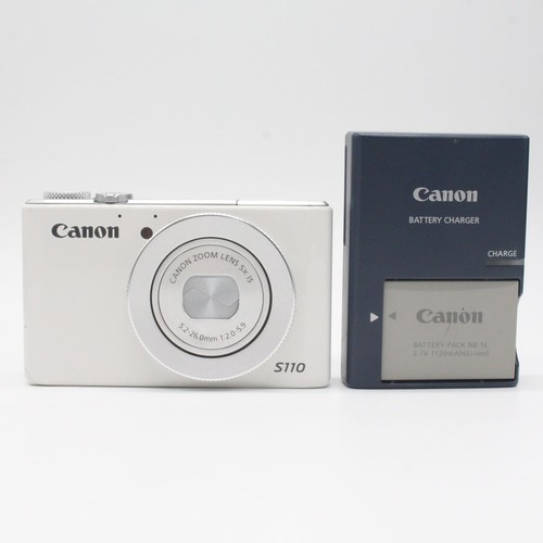 Canon powershot s110 - canon, bianco