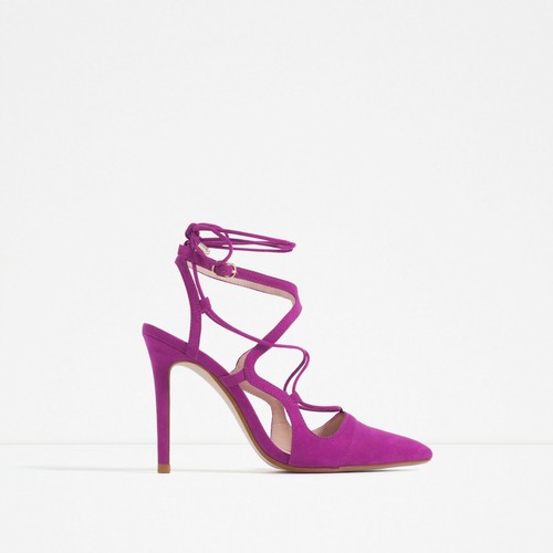 Scarpe stringate tacco alto