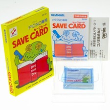Konami Picno SAVE CARD RX101 Japan Import NTSC-J Memory Boxed Completo