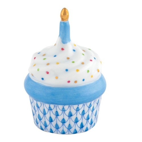 Herend cupcake with candle - herend,,