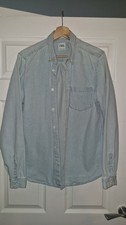 Zara camicia uomo denim taglia