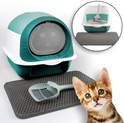 Lettiera per gatti con - lettiera,