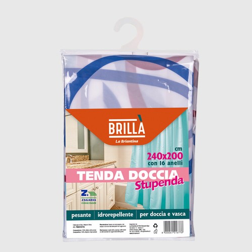 Tenda doccia poliestere - tenda,