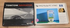 PALMARE hp iPAQ Pocket PC h1940 + kit TOMTOM NAVIGATOR ITALIA ORIGINALE HP 