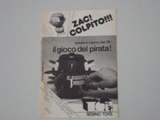 advertising Pubblicità 1976 IL GIOCO DEL PIRATA SEBINO