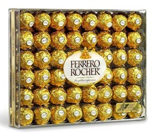 Ferrero Rocher Cioccolatini alla Nocciola Fine Confezione Regalo 48 Pezzi