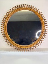 Specchio in Rattan E Bamboo
