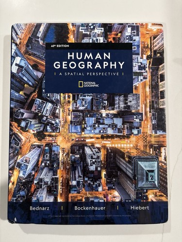 Human geography spatial - human, a