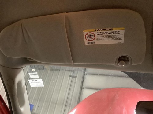 Driver sun visor - sun, quad