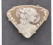 Italian Sardonic Cameo 40x50mm