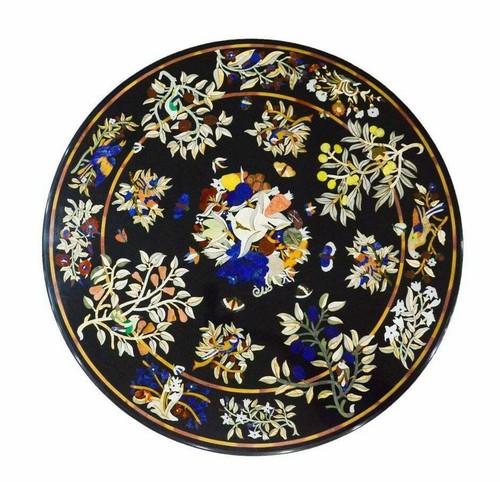 Top marmo con inlay - top,