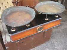 ANTICA BILANCIA CASSETTA LEGNO