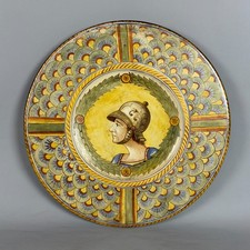 Antico Grande Piatto Da Muro