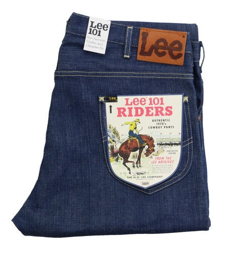 Jeans lee 101 riders anni - lee, 70