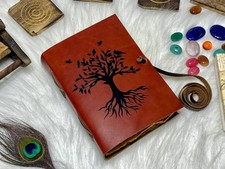 Quaderno diario di vita in pelle albero diario fatto a mano in pelle grande...