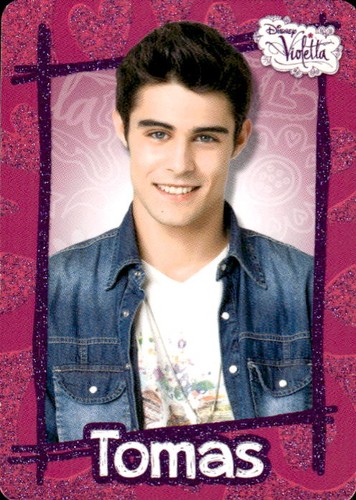 Card violetta disney topps - disney,