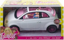BARBIE CON AUTO FIAT 500