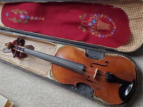Nice old violin anton hüller - violin,