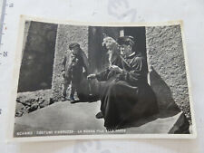 CP Cartolina Epoca SCANNO costumi d'Abruzzo  Viaggiata 1959