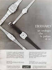 Eberhard pubblicità 1972 - eberhard, &