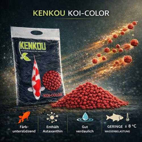 Mangime per koi - 15, kg