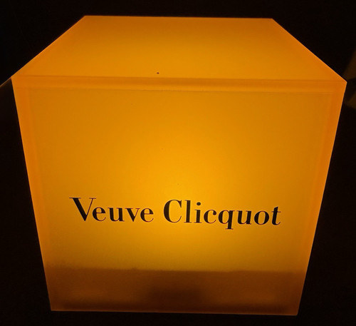 Veuve clicquot cube luce led - clicquot,