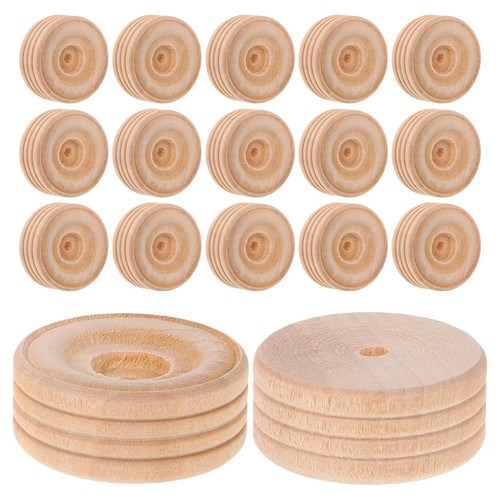 Pezzi ruote legno - 20, in
