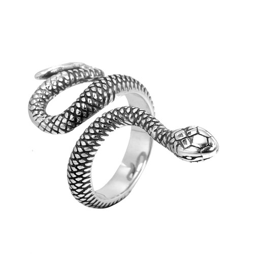 Anello serpente gotico uomo - gotico,