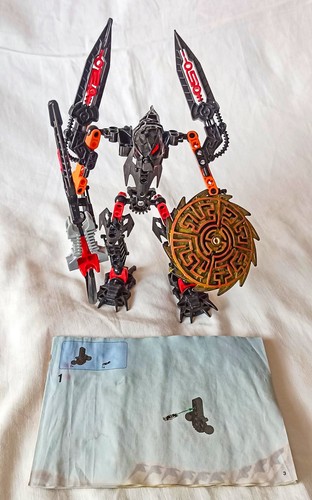 Lego bionicle glatorian 8978 - bionicle,