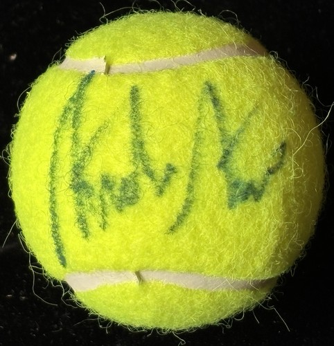Palla tennis firmata andre - palla,